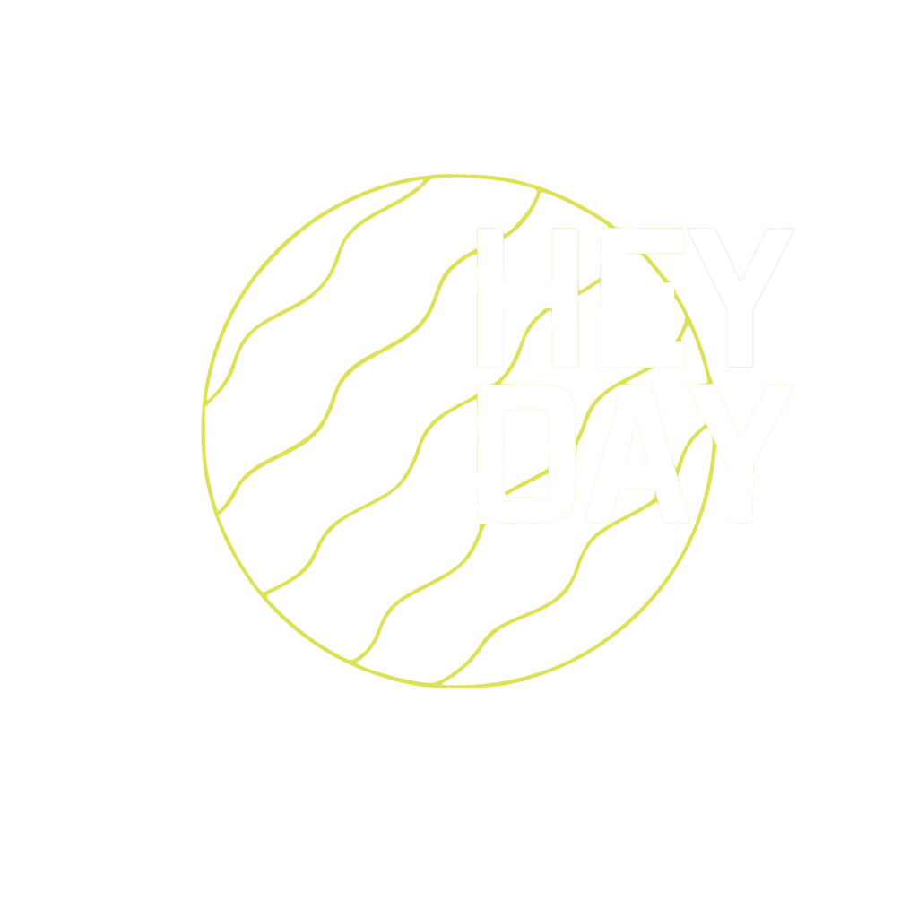 Logo HeyDay Orange&White